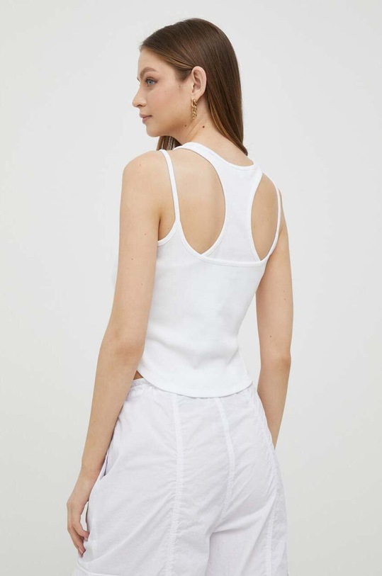 Ruházat Calvin Klein Jeans top J20J221430 fehér