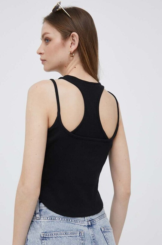 Odzież Calvin Klein Jeans top J20J221430 czarny