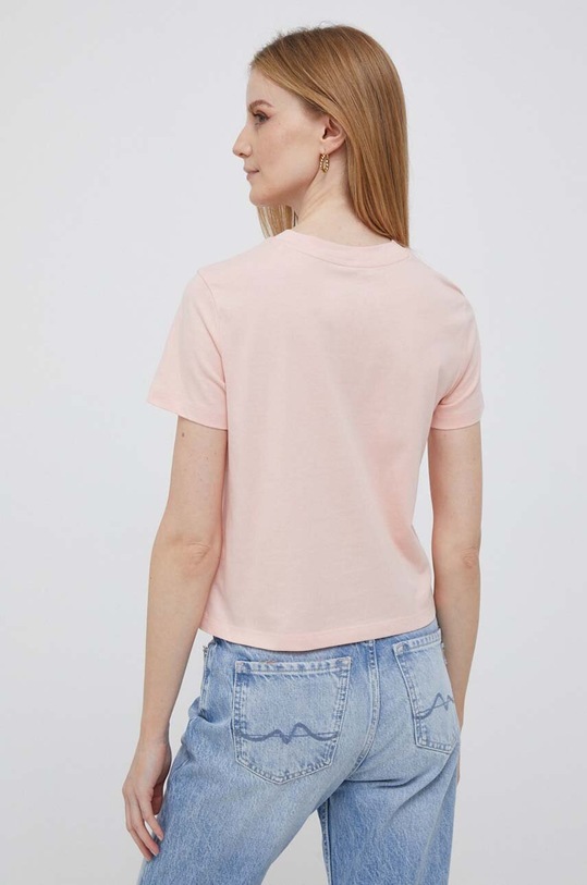 Odzież Calvin Klein Jeans t-shirt bawełniany J20J221632 różowy