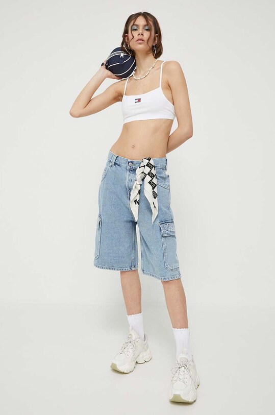 Топ Tommy Jeans DW0DW16110 білий AW23