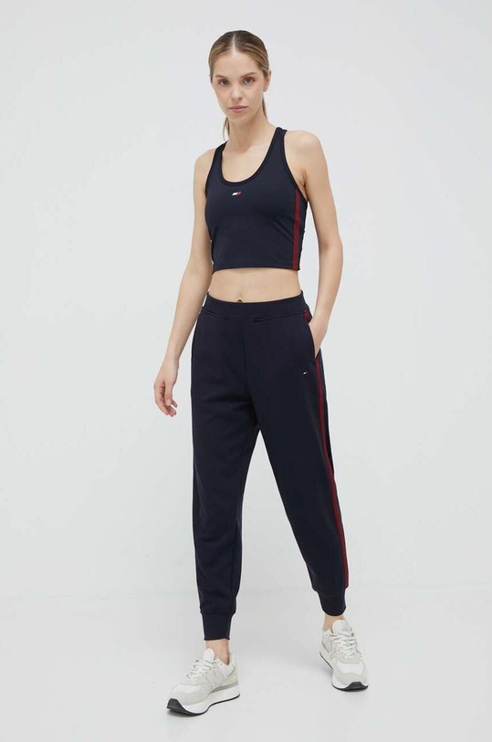 Tommy Hilfiger top S10S101713 granatowy AW23