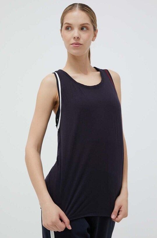 Tommy Hilfiger top pozostałe granatowy S10S101714