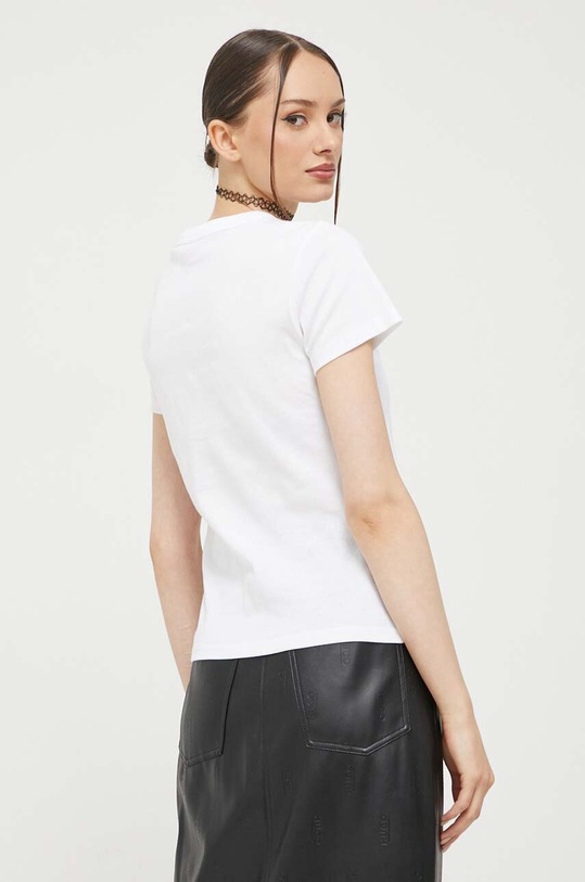 Odzież HUGO t-shirt bawełniany 50495095 biały