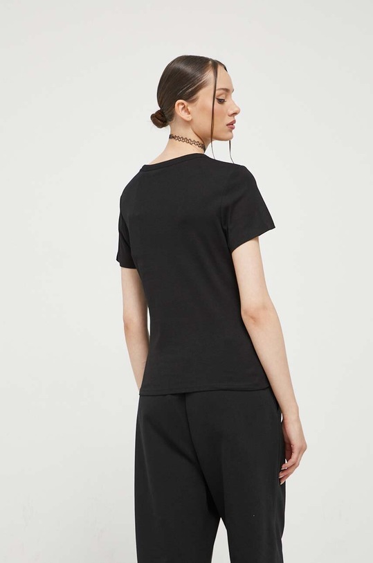 Odzież HUGO t-shirt bawełniany 50495095 czarny