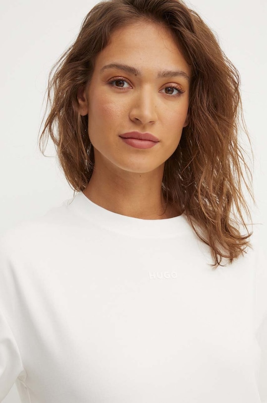 HUGO t-shirt lounge beżowy 50490593