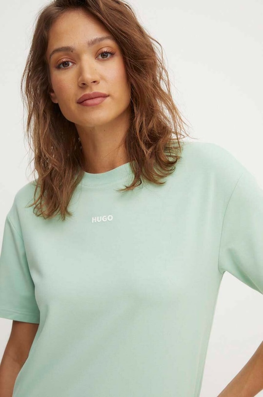 HUGO t-shirt lounge zielony 50490593