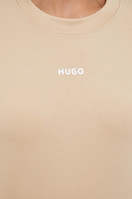Tričko HUGO 50490593 béžová
