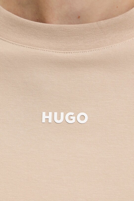 HUGO póló otthoni viseletre bézs 50490593