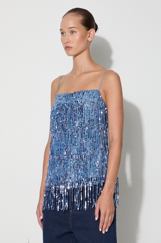 Samsoe Samsoe tricou albastru F23200094