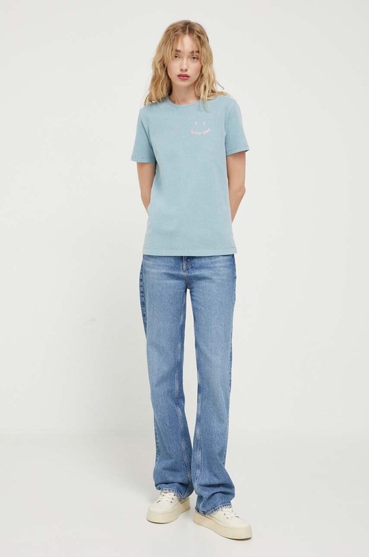 PS Paul Smith t-shirt bawełniany W2R.G799E.L21154 niebieski AW23