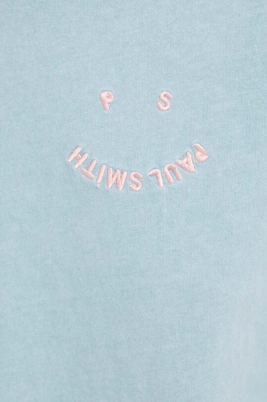 PS Paul Smith t-shirt bawełniany W2R.G799E.L21154 niebieski