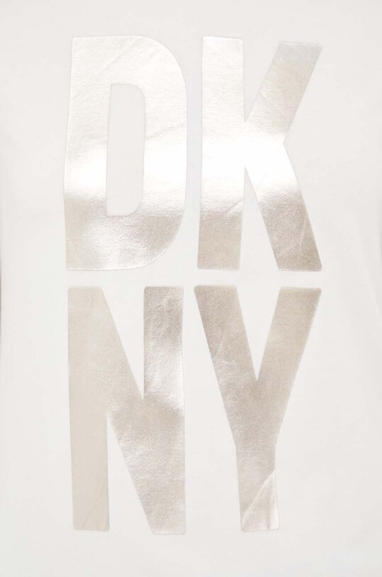 Dkny t-shirt beżowy P3EHFDNA