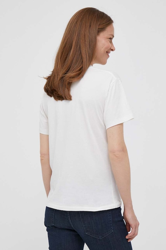 Odzież Polo Ralph Lauren t-shirt bawełniany 211910129 biały