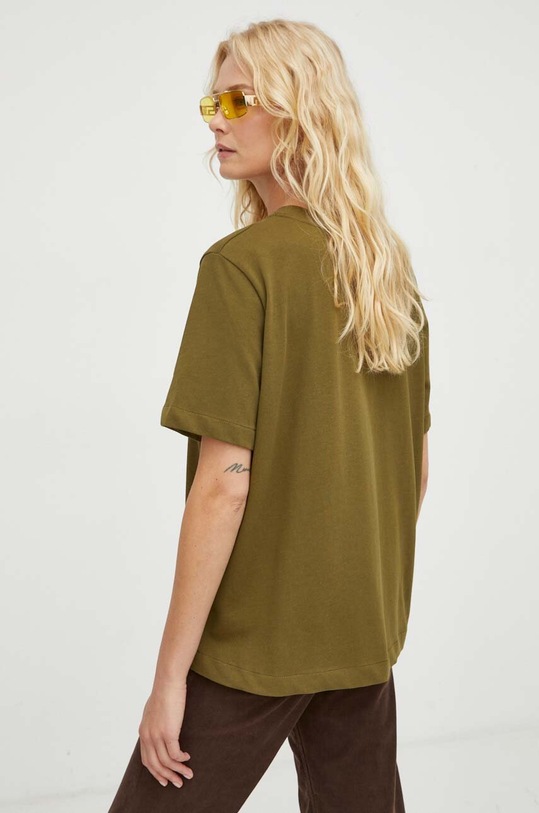 Îmbrăcăminte The Mercer Brand tricou din bumbac MEAP233007 verde
