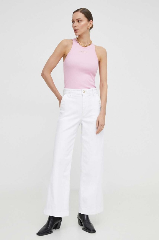 Pinko top 100822.A15E różowy SS24