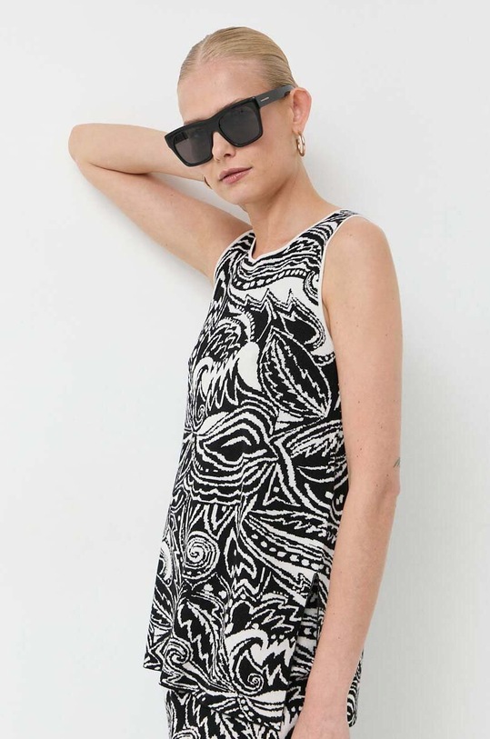 Weekend Max Mara top regular czarny 2353660439600