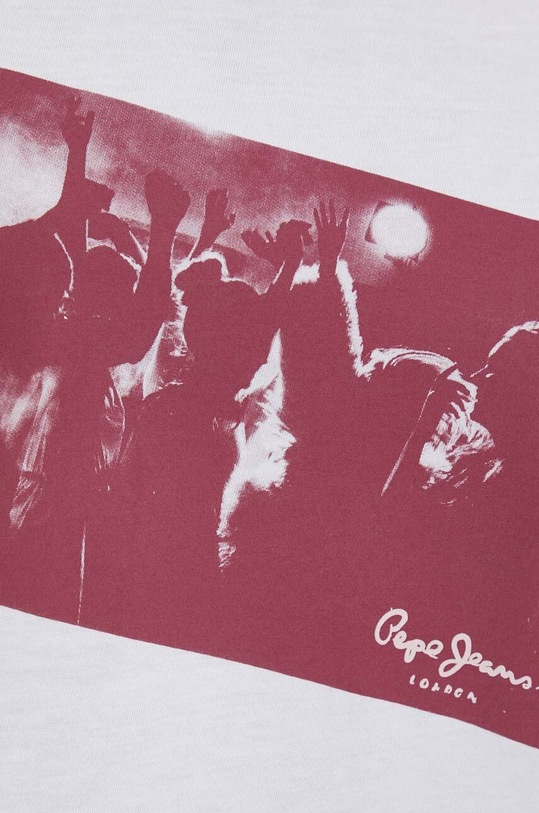 Pepe Jeans t-shirt PL505590.800 biały