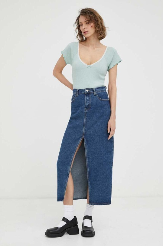 Levi's t-shirt bawełniany A5908.0000 zielony AW23