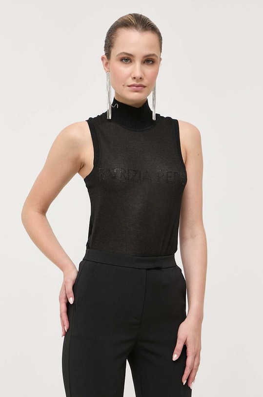 Top Patrizia Pepe čierna 8K0160.K128