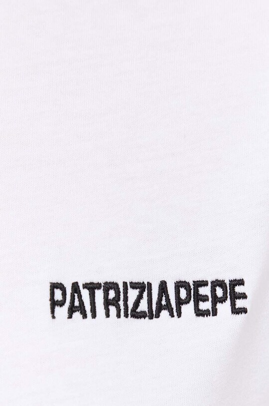 Хлопковая футболка Patrizia Pepe 8M1543.J111 белый