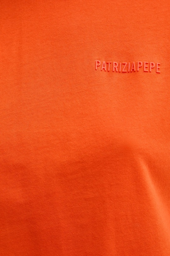 Patrizia Pepe t-shirt in cotone 8M1543.J111 arancione