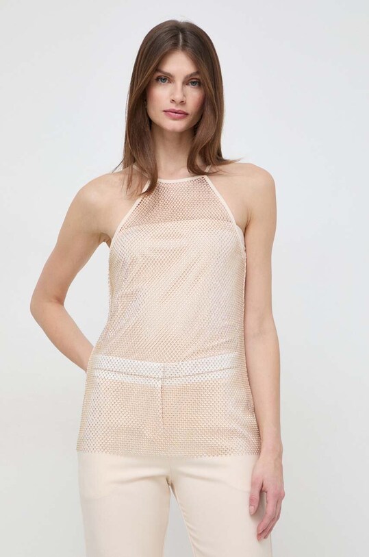 Топ Patrizia Pepe regular бежевый 8M1547.A9U8