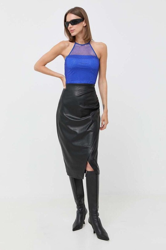Топ Patrizia Pepe 8M1547.A9U8 голубой SS24