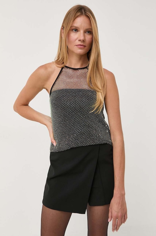 Top Patrizia Pepe černá 8M1547.A9U8