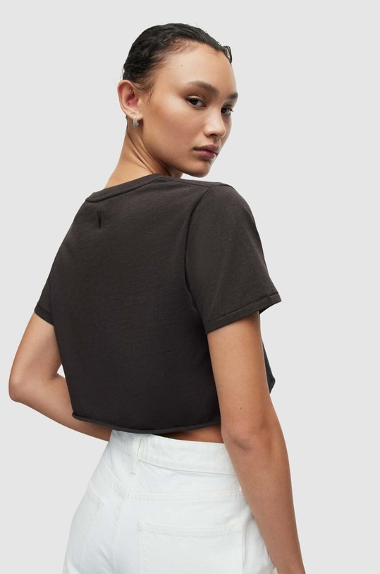 AllSaints t-shirt bawełniany SOPH TEE czarny WM208Y