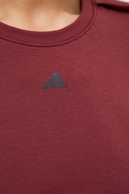 adidas Performance t-shirt treningowy IM2708 bordowy