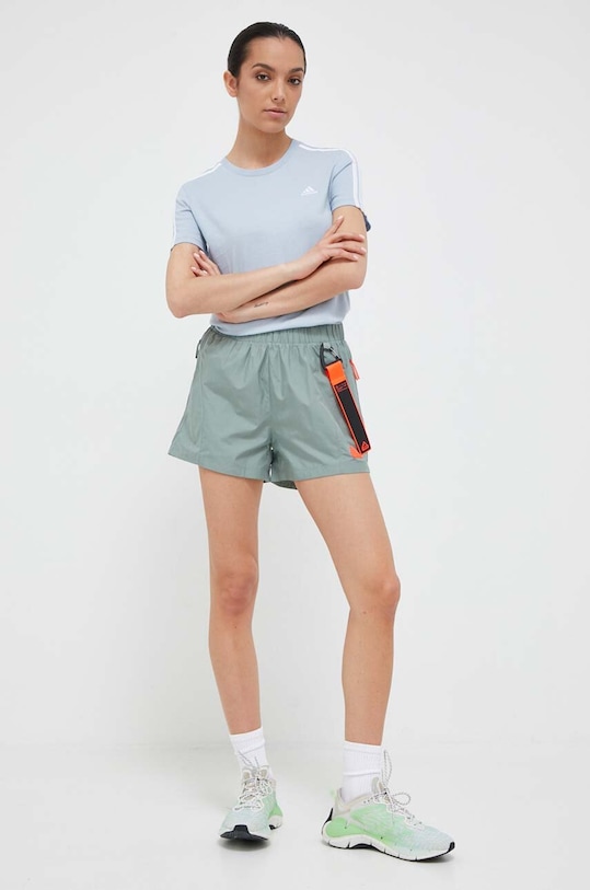 adidas t-shirt IM2788 niebieski AW23