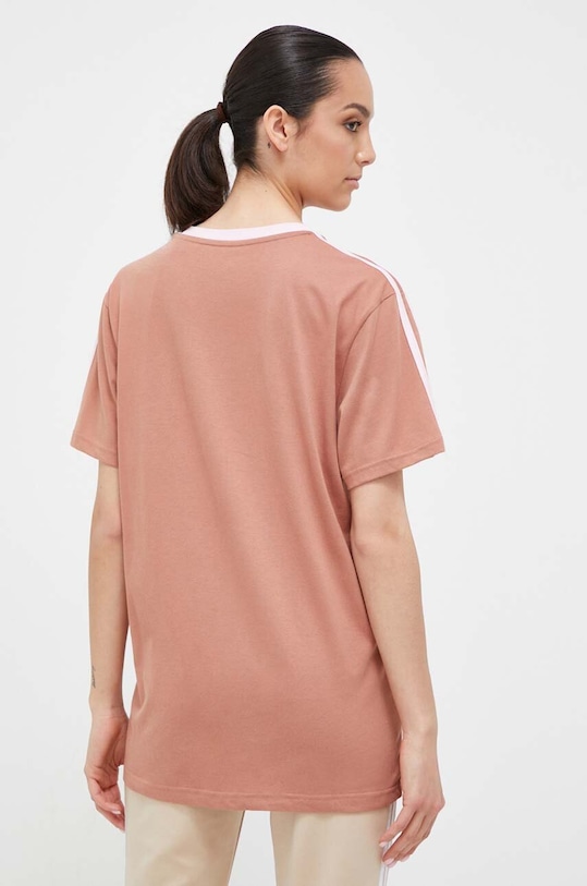 Odzież adidas t-shirt bawełniany IM2871 pomarańczowy