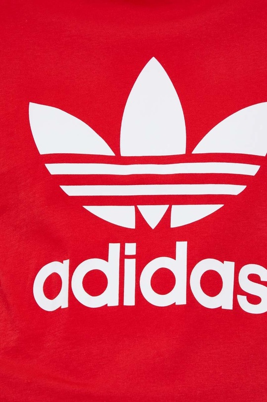 adidas Originals t-shirt bawełniany IK4038 czerwony