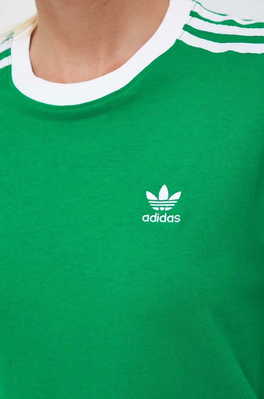 adidas Originals t-shirt bawełniany IK4047 zielony
