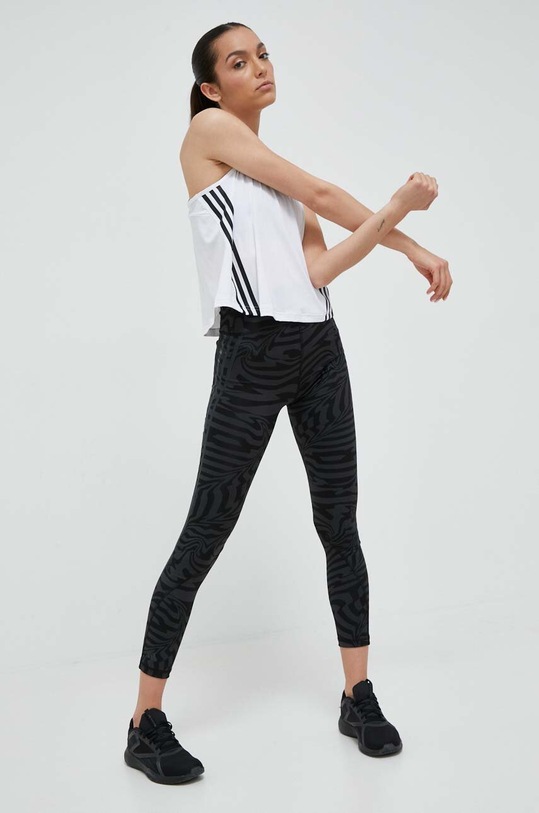 adidas Performance top treningowy Hyperglam IK9581 biały AW23