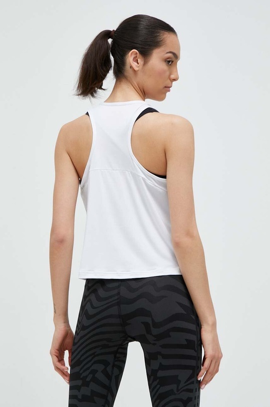 Odzież adidas Performance top treningowy Hyperglam IK9581 biały