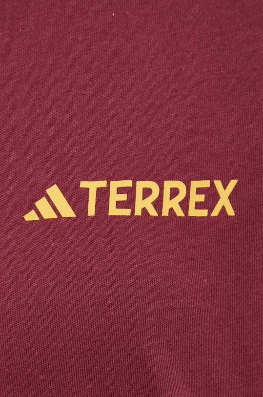 Tričko adidas TERREX Graphic Altitude IL2645 burgundské