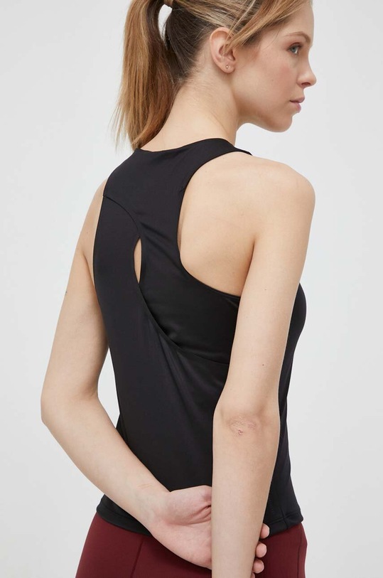 Odzież adidas Performance top do jogi Studio IL3939 czarny