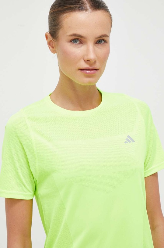adidas Performance t-shirt do biegania Ultimate zielony IM1863