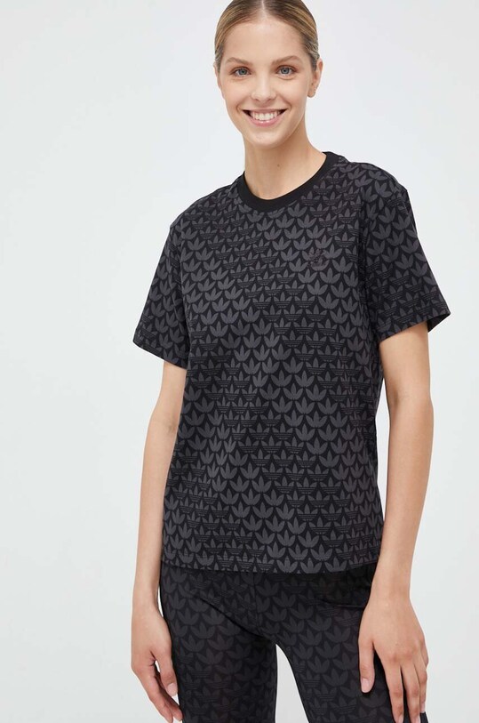 Бавовняна футболка adidas Originals бавовна чорний II3180