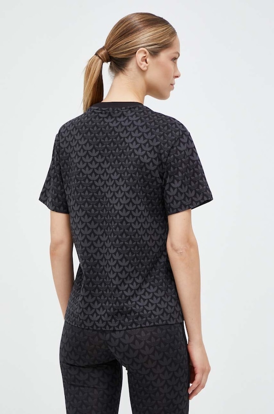 Oblečenie Bavlnené tričko adidas Originals II3180 čierna