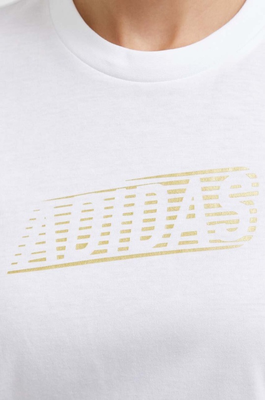 Хлопковая футболка adidas II6078 белый