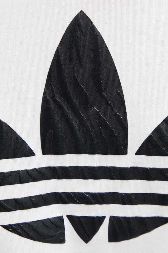adidas Originals t-shirt bawełniany IJ7781 beżowy