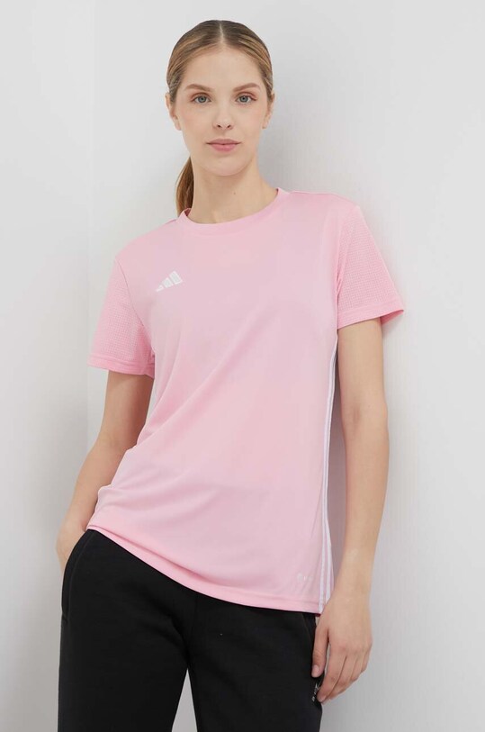 adidas Performance edzős póló Tabela 23 aplikációval rózsaszín IA9152