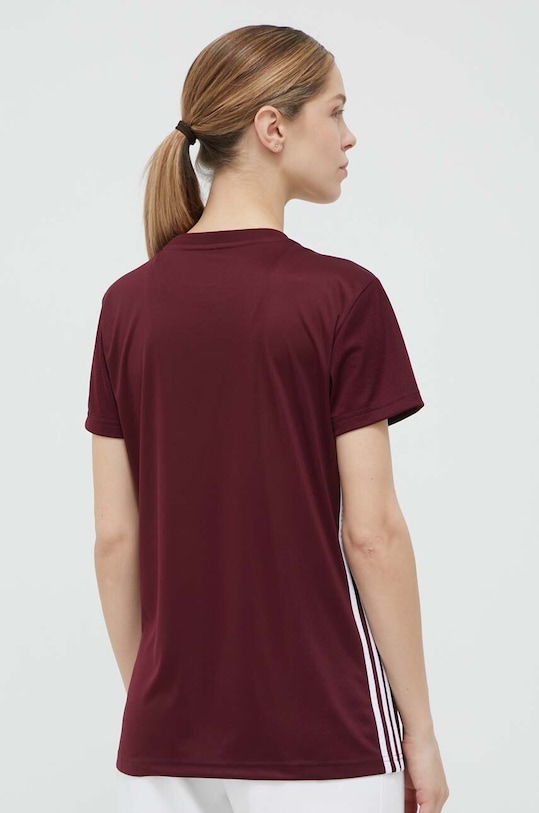 Oblačila Kratka majica za vadbo adidas Performance Tabela 23 IB4930 bordo