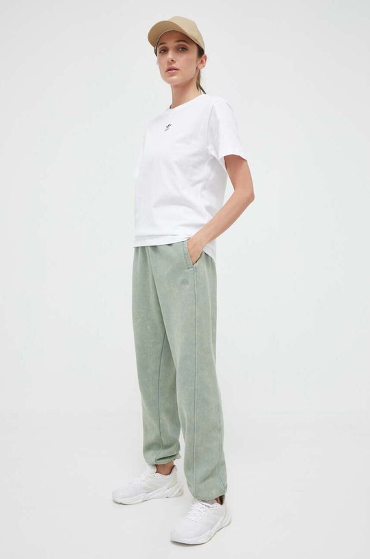 adidas Originals t-shirt bawełniany IC1831 biały AW23