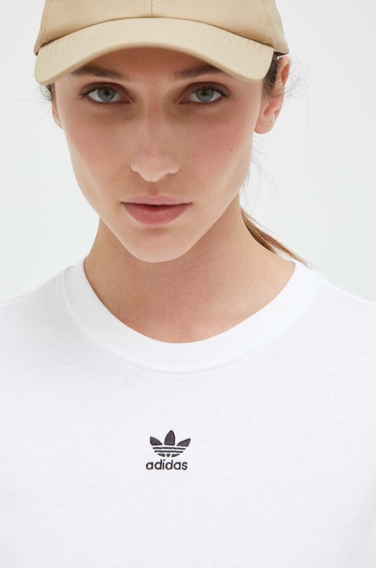adidas Originals t-shirt bawełniany biały IC1831
