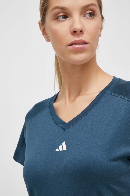 adidas Performance t-shirt treningowy Train Essentials Minimal Branding zielony HZ5663