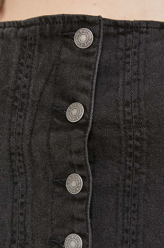 Джинсовий топ Guess Originals W3YG25D4UO0 сірий