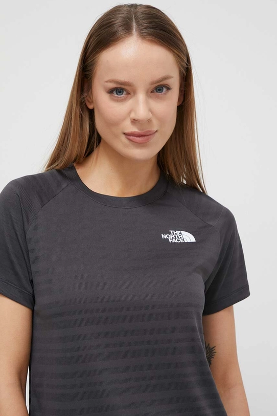 The North Face tricou de antrenament gri NF0A856GMN81